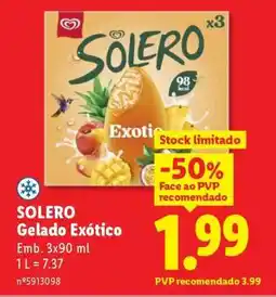 Lidl SOLERO promoção