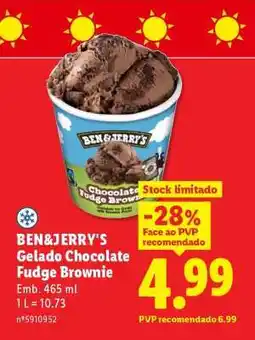Lidl BEN&JERRY'S promoção