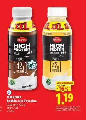 Lidl MILBONA promoção