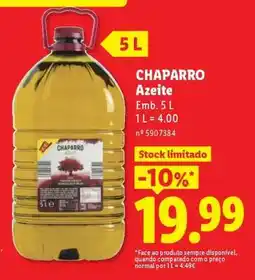 Lidl CHAPARRO promoção