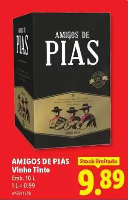 Lidl AMIGOS DE PIAS promoção