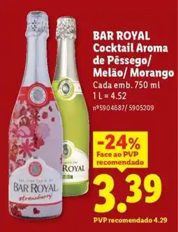 Lidl Bar Royal promoção