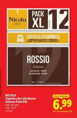 Lidl NICOLA promoção