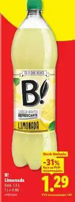 Lidl B! Limonada promoção