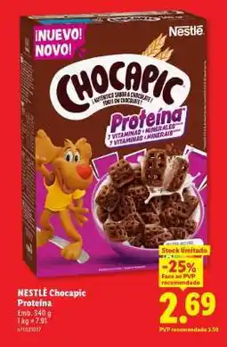Lidl NESTLÉ Chocapic Proteína promoção