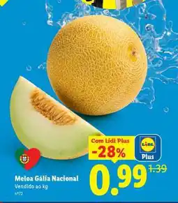 Lidl Meloa Gália Nacional promoção