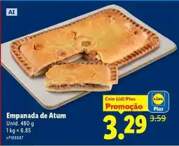 Lidl Empanada de Atum promoção