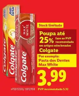 Lidl COLGATE promoção