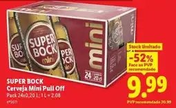 Lidl SUPER BOCK promoção