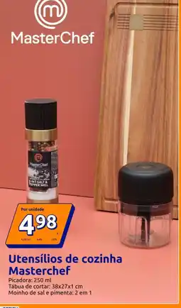 Action Marterchef - utensilos de cozinha promoção