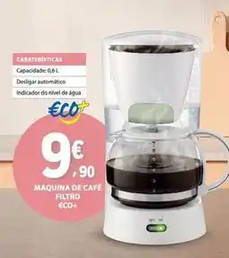 E.Leclerc €co+ - maquina de cafe filtro eco+ promoção
