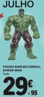 E.Leclerc Figura bom mccarroll spider-man promoção