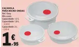 E.Leclerc Mix - caçarola para micro-ondas promoção