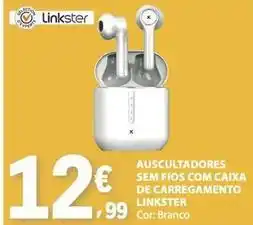 E.Leclerc com - auscultadores sem fios com caixa de carregamento promoção