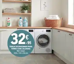 E.Leclerc Persil - tábua de engomar para ferro com caldeira promoção