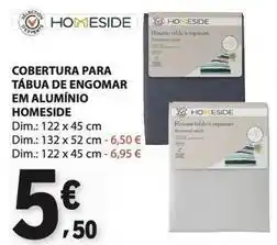 E.Leclerc Dim - cobertura para tábua de engomar em aluminio promoção