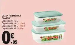 E.Leclerc Classic - caixa hermetica classic promoção