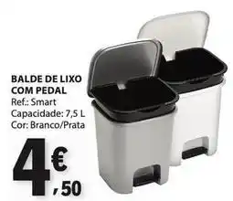 E.Leclerc com - balde de lixo com pedal promoção