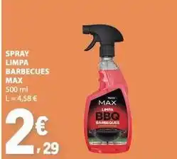 E.Leclerc Max - spray limpa barbecues promoção