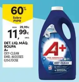 Continente Det. liq. máq. roupa a+ promoção