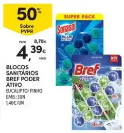 Continente Blocos sanitários bref poder ativo promoção
