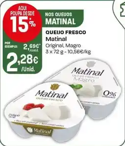 Intermarché Queijo fresco matinal promoção