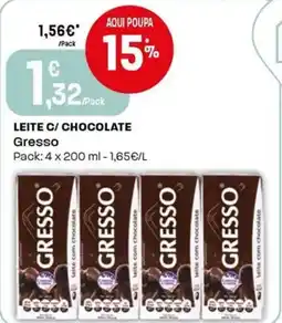 Intermarché Leite c/ chocolate gresso promoção