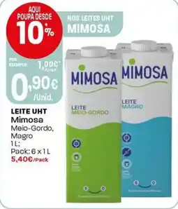 Intermarché Leite uht mimosa promoção