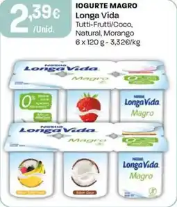 Intermarché Iogurte magro longa vida promoção