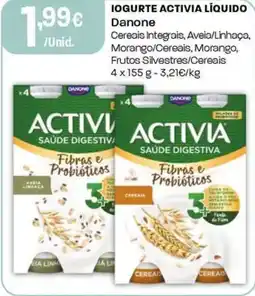 Intermarché Iogurte activia líquido danone promoção