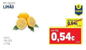 Makro Limão promoção