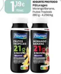Intermarché Iogurte proteico pâturages promoção