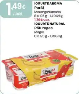 Intermarché Iogurte aroma porsi promoção