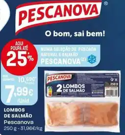 Intermarché Lombos de salmão pescanova promoção