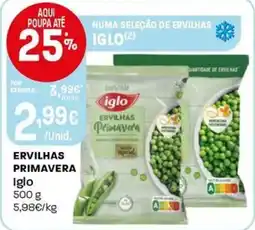 Intermarché Ervilhas primavera iglo promoção