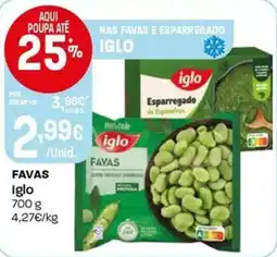 Intermarché Favas iglo promoção