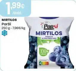 Intermarché Mirtilos porsi promoção