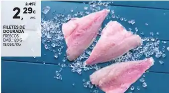 Continente Filetes de Dourada 120g promoção