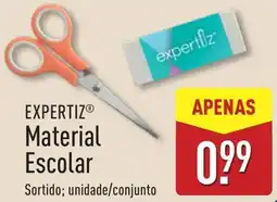 ALDI expertiz material escolar promoção