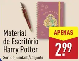 ALDI Material de escritório harry potter promoção