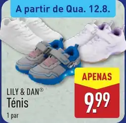 ALDI lily & dan ténis promoção