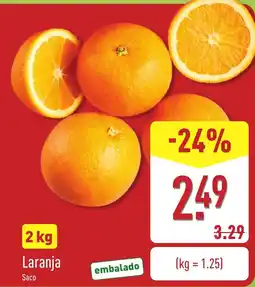 ALDI Laranja promoção