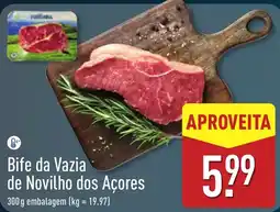 ALDI Bife da Vazia de Novilho dos Açores promoção