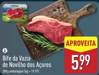 ALDI Bife da Vazia de Novilho dos Açores promoção