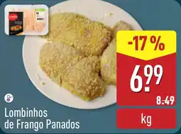 ALDI Lombinhos de Frango Panados promoção