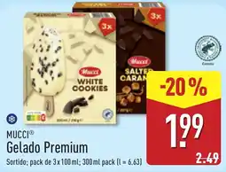 ALDI Mucci Gelado Premium promoção