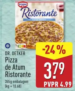 ALDI Dr. Oetker pizza de atum ristorante promoção