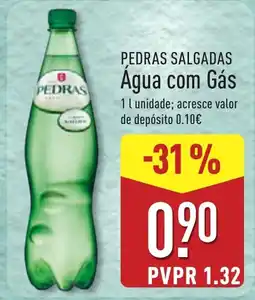 ALDI Pedras Salgadas Água com Gás promoção