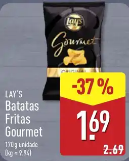 ALDI Lay's Batatas Fritas Gourmet promoção