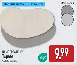 ALDI Home creation tapete promoção